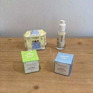 Clean Beauty Personal & Hair Care Trio: Function of Beauty, Acure & Cottons